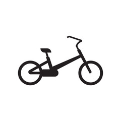 Fototapeta premium CHILDREN'S BIKE ICON