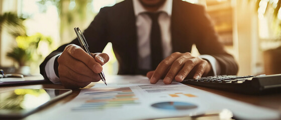 A financial advisor conducting a retirement planning seminar. financial advisor conducting