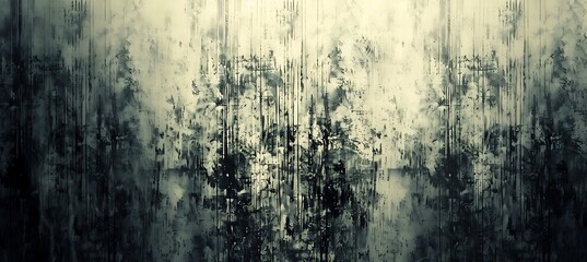 Obraz premium Green Stains on a Wall - Backdrop