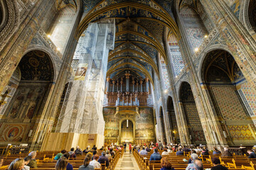 Saint Cecilia cathedral, Albi, Occitania region, France,Western Europe