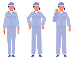 Working Woman. Concept for Problem Solving. Woman cartoon character. People face profiles avatars and icons. Close up image of Problem Solving Woman.