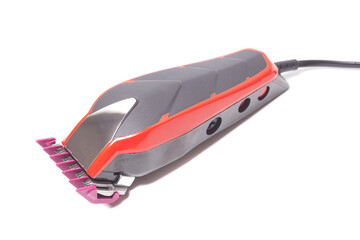 Naklejka premium Hair clipper isolated on white