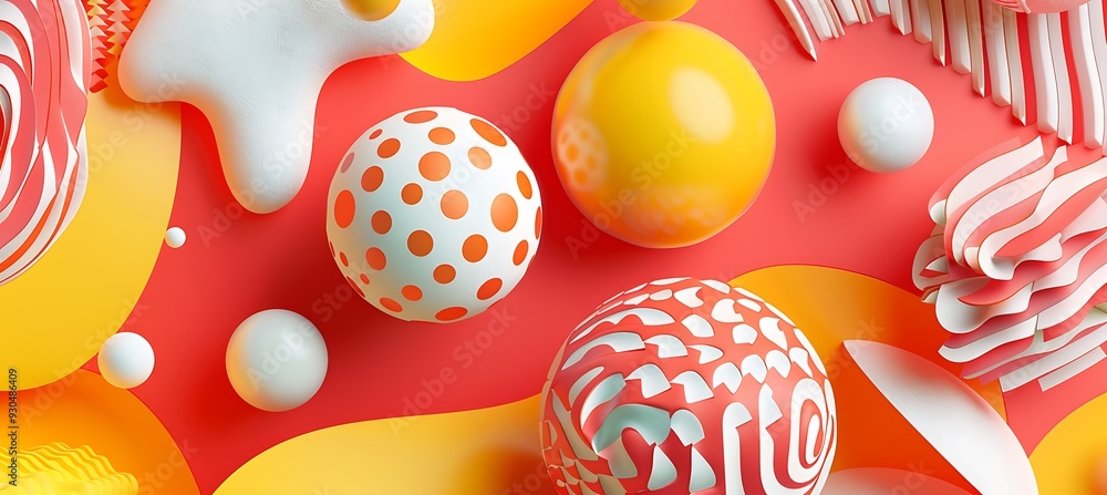 Poster abstract colorful background with splashes