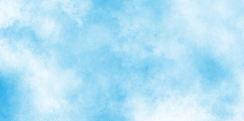 The morning fresh  sky blue texture clouds, watercolor texture and watercolor and grunge blue paper, watercolor abstract painting of blue grunge texture.