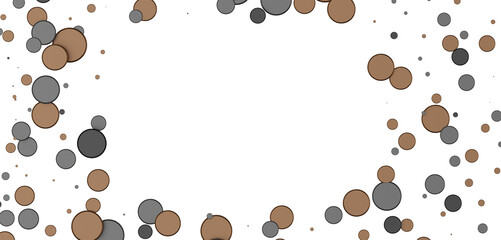 confetti png. Gold confetti falls from the sky.