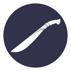 carved machete design