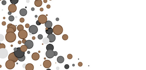 confetti png. Gold confetti falls from the sky.