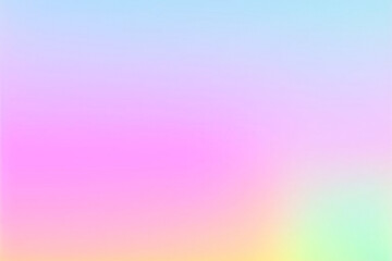 Fototapeta premium A soothing background with a soft gradient blending from pink to yellow, reminiscent of a dreamy sunrise or sunset, perfect for creative designs, advertising visuals, and serene backdrops