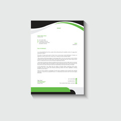Letterhead design template