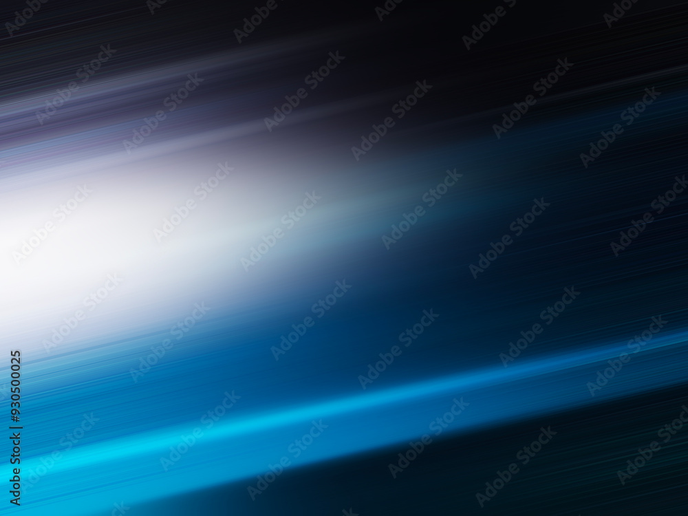Poster glowing blue futuristic tech blurred background motion lines stripes gradient light abstract motion 
