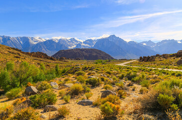 Alabama Hills in California