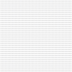 Dotted grid pattern background with dots in square points on vector white paper. Dotted grid seamless pattern and abstract geometric mesh with dots halftone