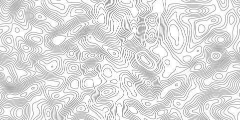 Topographic contour map. Vector cartography illustration. Map in Contour Line Light topographic topo contour. Illustrations of maps Abstract Geometric