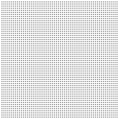 Dotted grid pattern background with dots in square points on vector white paper. Dotted grid seamless pattern and abstract geometric mesh with dots halftone