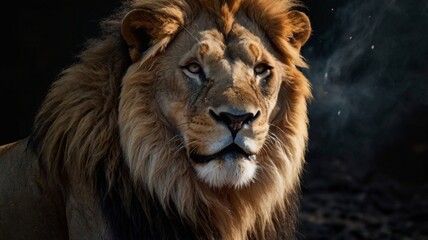 Obraz premium portrait of a lion