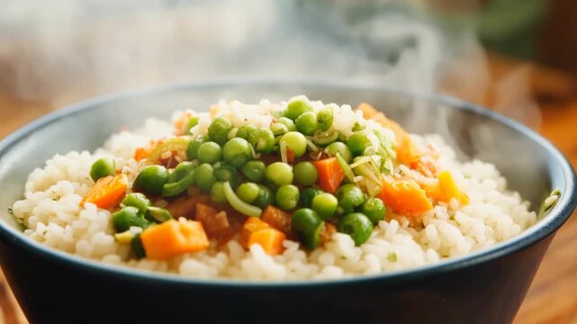 How to cook flavorful vegetable rice at home in under 30 minutes