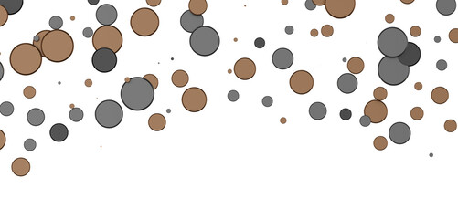 confetti png. Gold confetti falls from the sky.