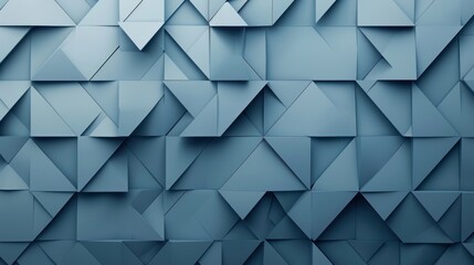 Obraz premium A modern abstract background featuring a textured pattern of layered geometric shapes in blue tones.
