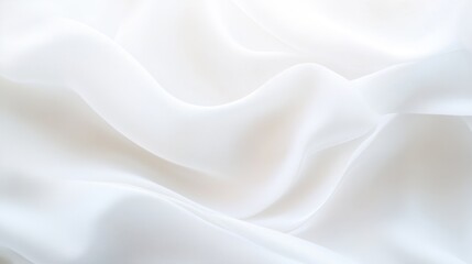 Obraz premium Abstract white background with soft, flowing shapes and subtle textures, evoking a sense of calm, simplicity, and open space for minimalistic design projects.