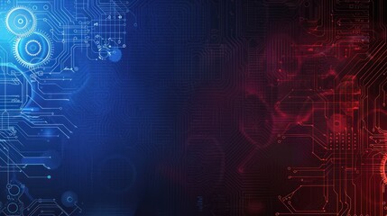 Obraz premium Abstract Technology Background
