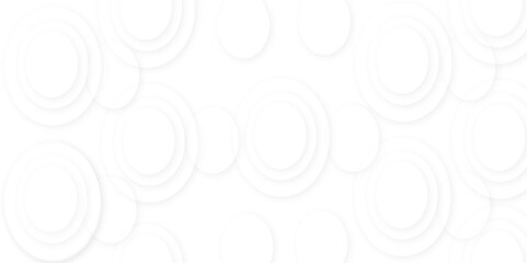 Abstract white gradient circle pattern of 3d bubbles background template. abstract white modern transparency circle presentation background. bubbles, illustration, design, in illustration design.