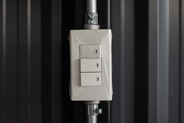 Electrical lighting switch box