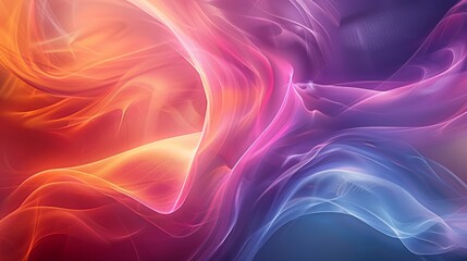 Fototapeta premium A vibrant abstract design featuring flowing colors and soft gradients.