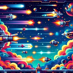 A digital dreamscape materializes abstract ideas of asset management, financial growth, and technological innovation into a vibrant visual narrative