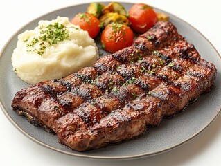 Grilled Steak Dinner