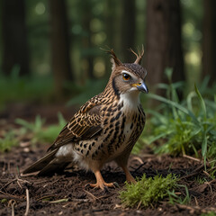 Fototapeta premium a sparrow on a branch