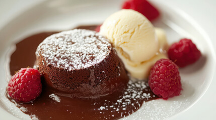 chocolate mousse dessert