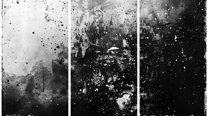 Grunge overlay textures with dust grain isolated on white background. Sketch abstract to Create Distressed Effect.