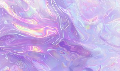 Ethereal Pastel Holographic Background with Dreamy Gradient Effect.