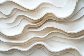 Obraz premium Abstract background of white plywood texture created with generative AI