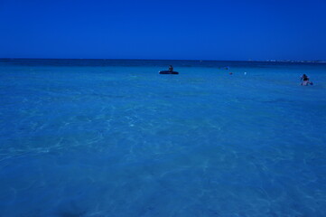 Fototapeta premium boat in the sea