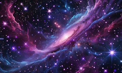 background with stars