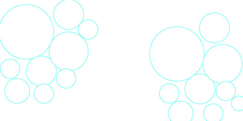 Modern abstract white bubble background with circles. Banner pattern with copy space Abstract blank geometric circle abstract white background with circles cut out drop shadow background.