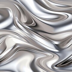 This is an Abstract Silver Metallic Wave Texture that beautifully complements Modern Design