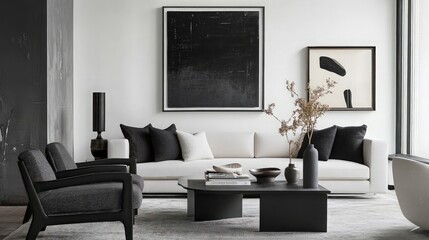 Modern Minimalist Living Room Interior Design