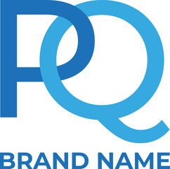 PQ LETTER LOGO DESIGN SYMBOL