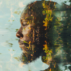 A mystical reggae spirit combined with the reflections on a tranquil lake, the water and spirit...