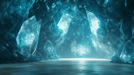 Crystal Cave Background