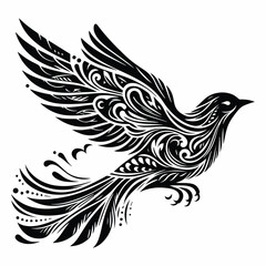 Obraz premium Bird silhouette design