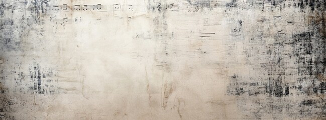 Obraz premium Grungy Textured Banner with Abstract Black and White Rough Surfaces