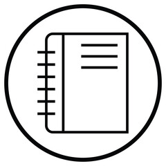 Book, bookmark, education icon