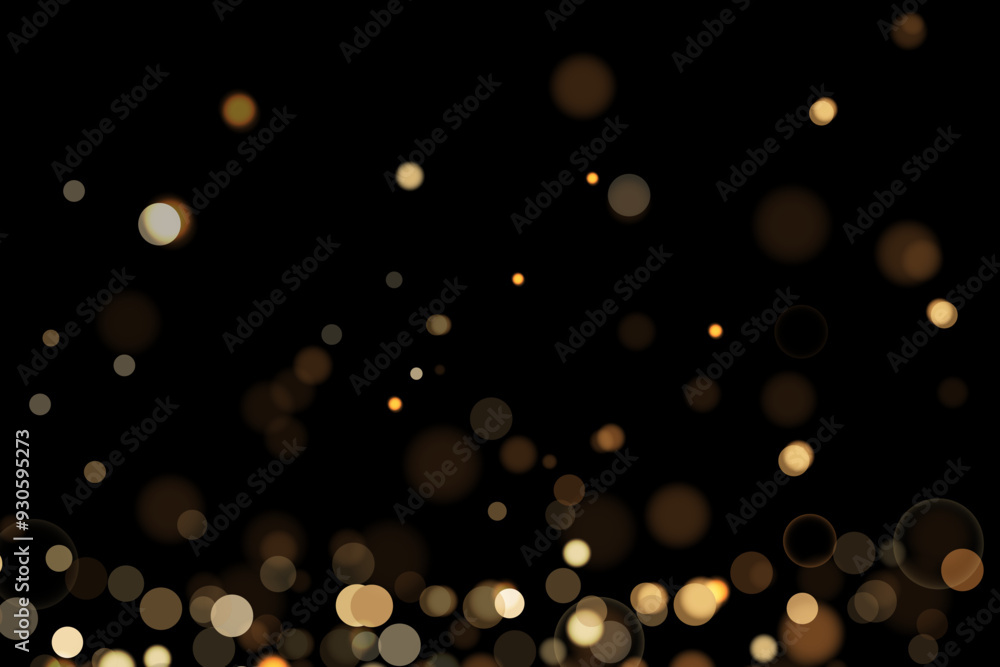 Wall mural christmas background. powder png. magic shining dust. fine, shiny dust bokeh particles fall off slig