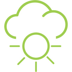 Climate, cloud, forecast icon