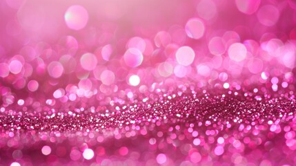 Pink Glitter Background