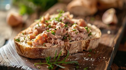 chopped tuna