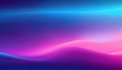 Fototapeta premium Electric Neon background - vibrant gradient background that blends electric blue into bright magenta. Graphic art illustration design